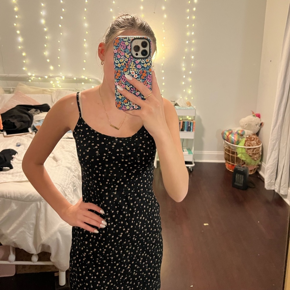 brandy melville floral dress